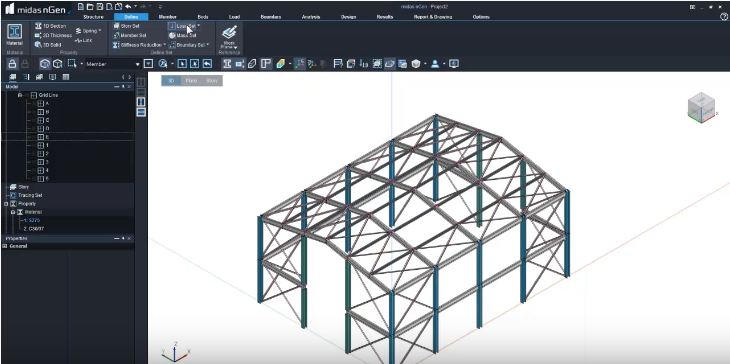 [Video] Tutorial Desain dan Analisis Struktur Portal Rangka Baja image